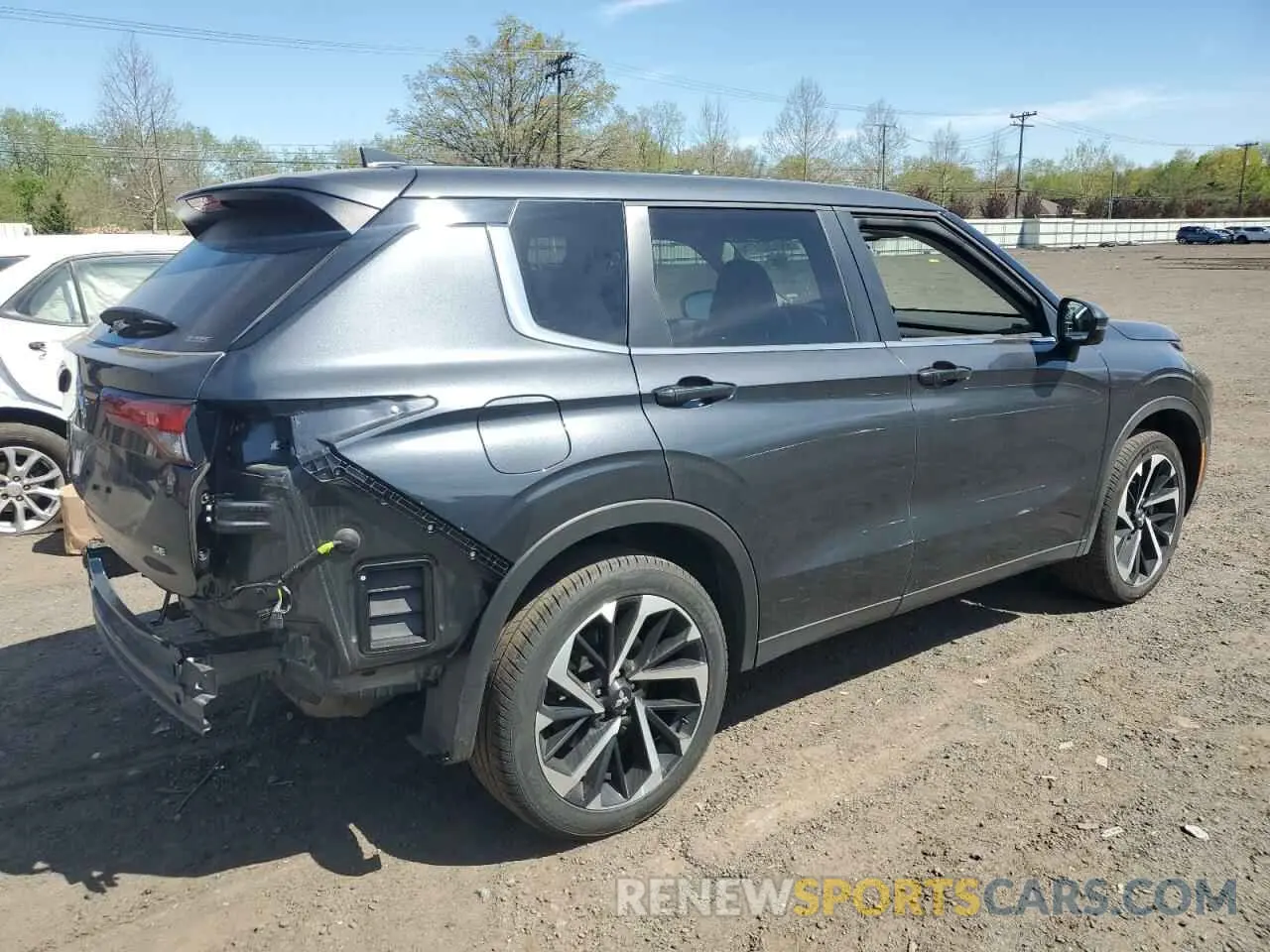 3 fotografías del automóvil dañado JA4J4VA81RZ077151 MITSUBISHI OUTLANDER 2024