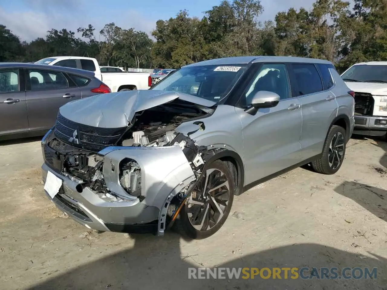 1 fotografías del automóvil dañado JA4J4VA82RZ025379 MITSUBISHI OUTLANDER 2024