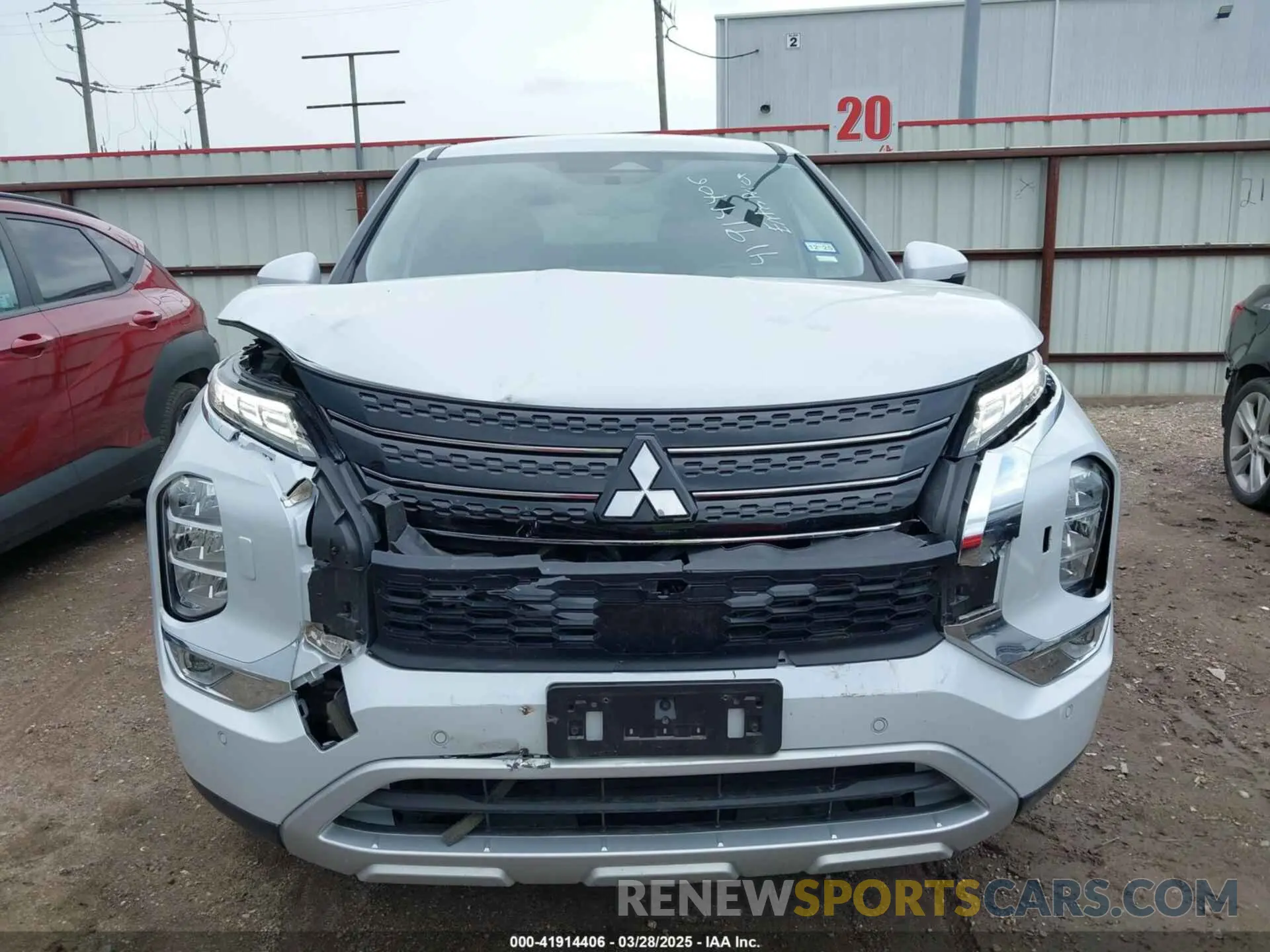 12 fotografías del automóvil dañado JA4J4VA82RZ026614 MITSUBISHI OUTLANDER 2024