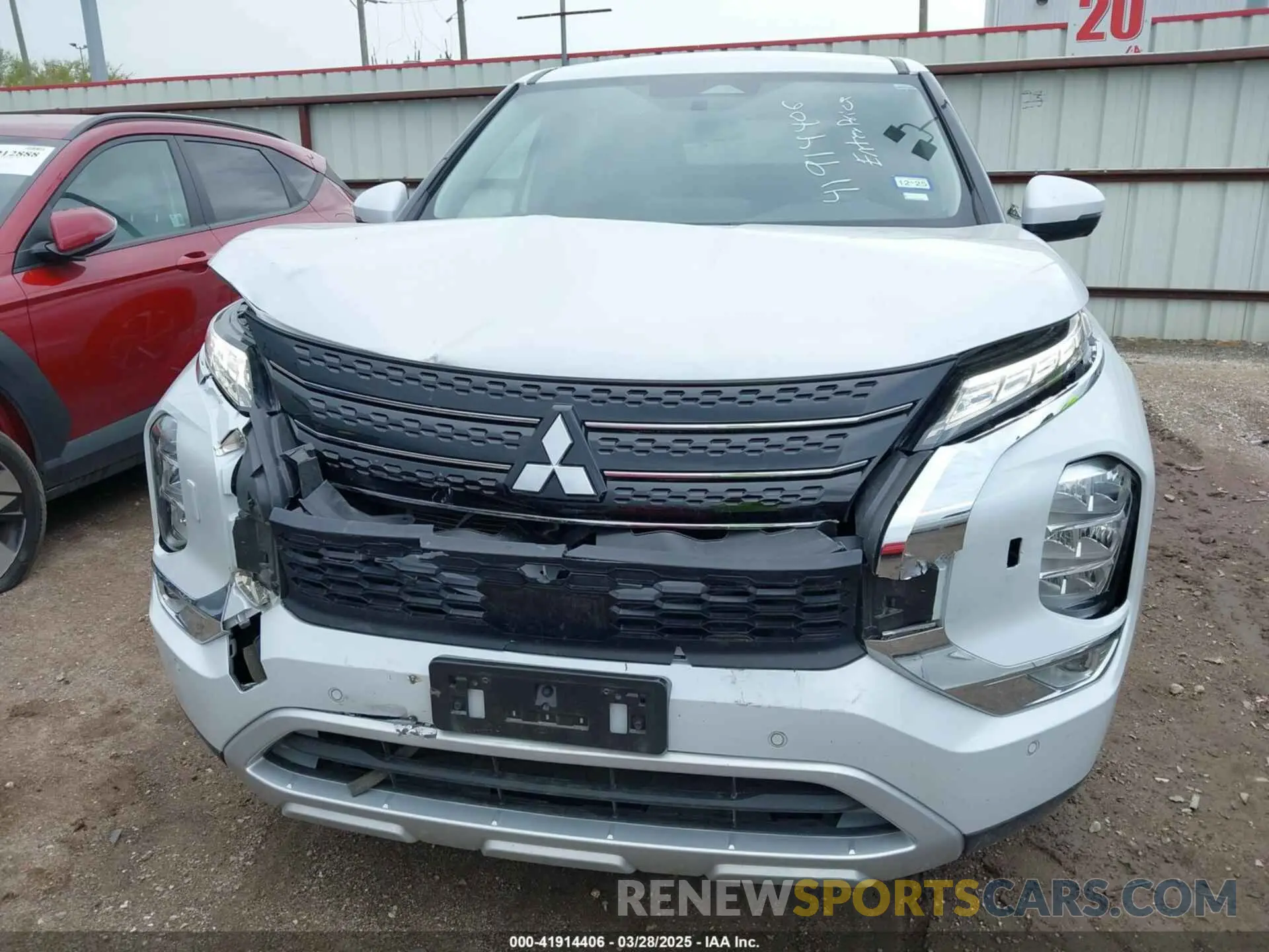 6 fotografías del automóvil dañado JA4J4VA82RZ026614 MITSUBISHI OUTLANDER 2024