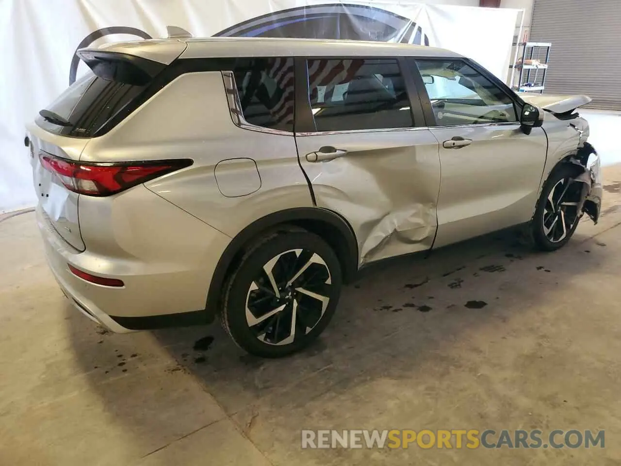 3 fotografías del automóvil dañado JA4J4VA82RZ044529 MITSUBISHI OUTLANDER 2024