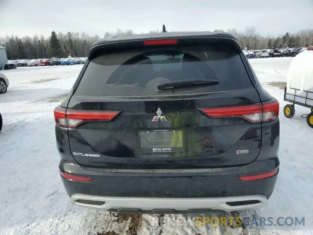 6 fotografías del automóvil dañado JA4J4VA82RZ629868 MITSUBISHI OUTLANDER 2024