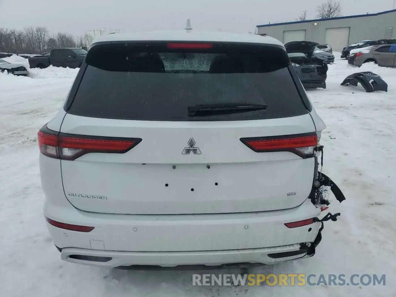 6 fotografías del automóvil dañado JA4J4VA83RZ045222 MITSUBISHI OUTLANDER 2024
