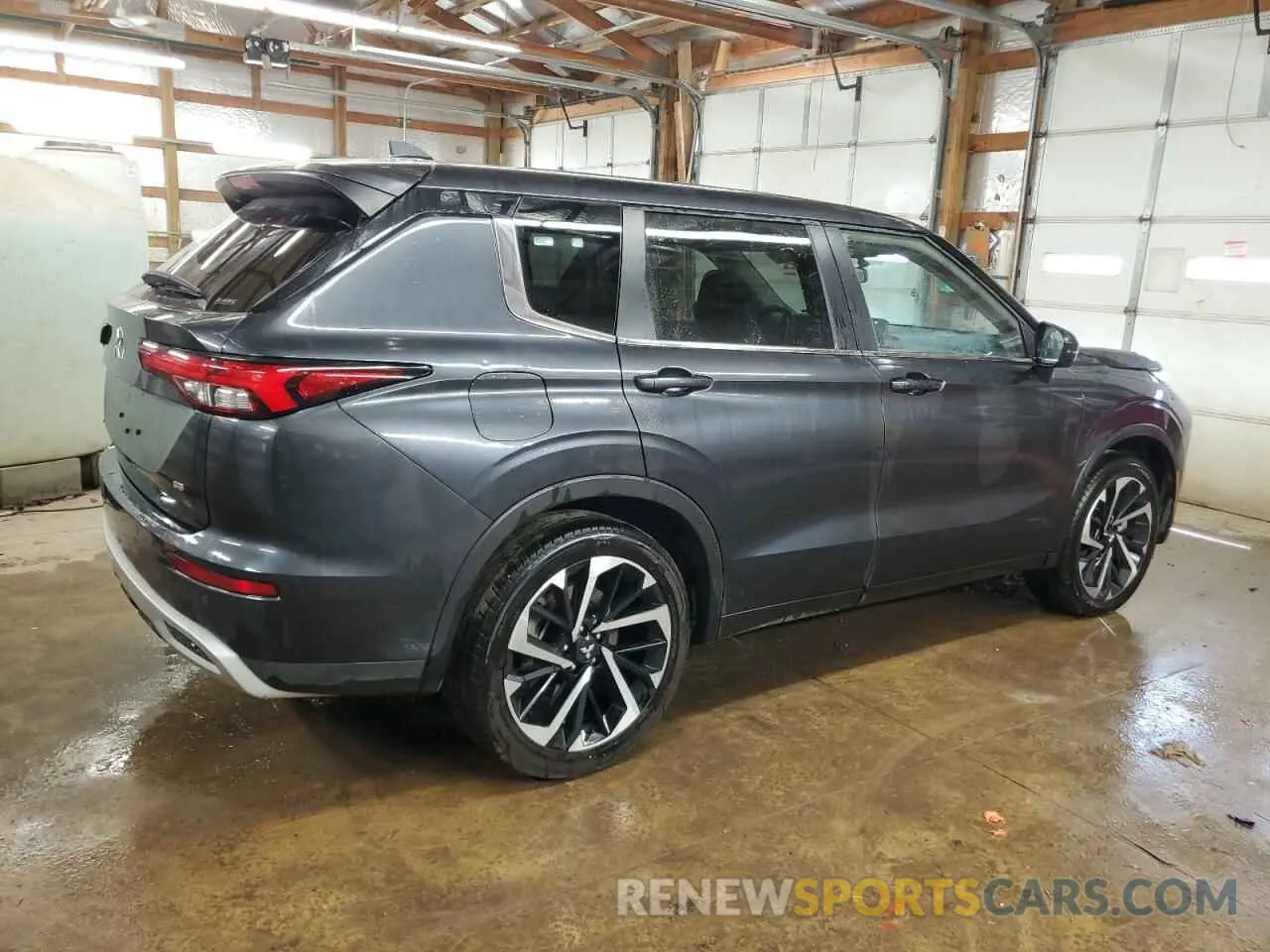 3 fotografías del automóvil dañado JA4J4VA83RZ077278 MITSUBISHI OUTLANDER 2024