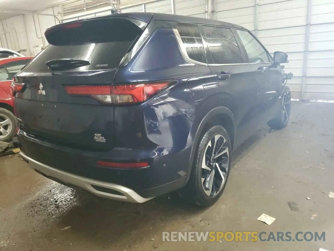 3 fotografías del automóvil dañado JA4J4VA84RZ011077 MITSUBISHI OUTLANDER 2024