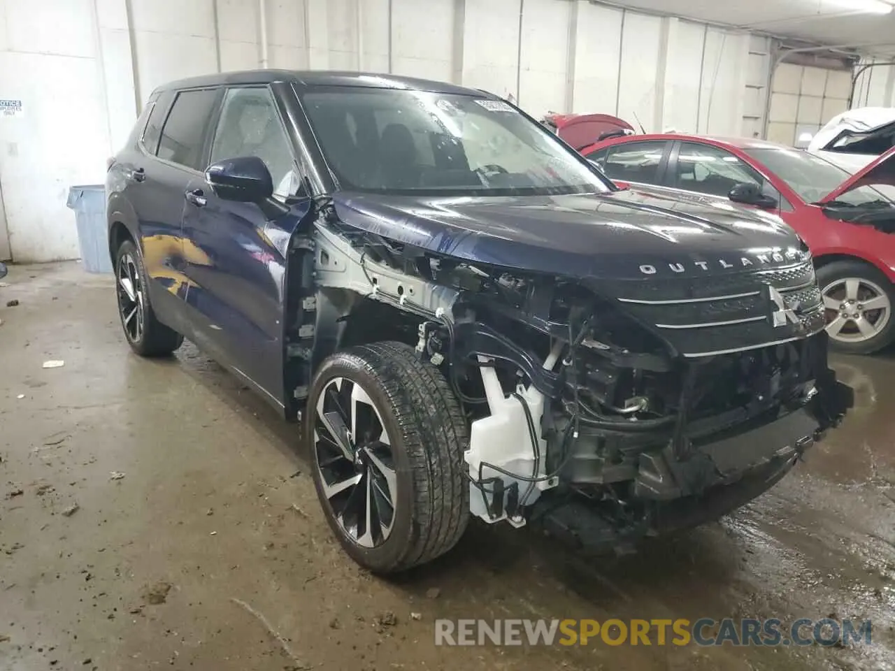 4 fotografías del automóvil dañado JA4J4VA84RZ011077 MITSUBISHI OUTLANDER 2024