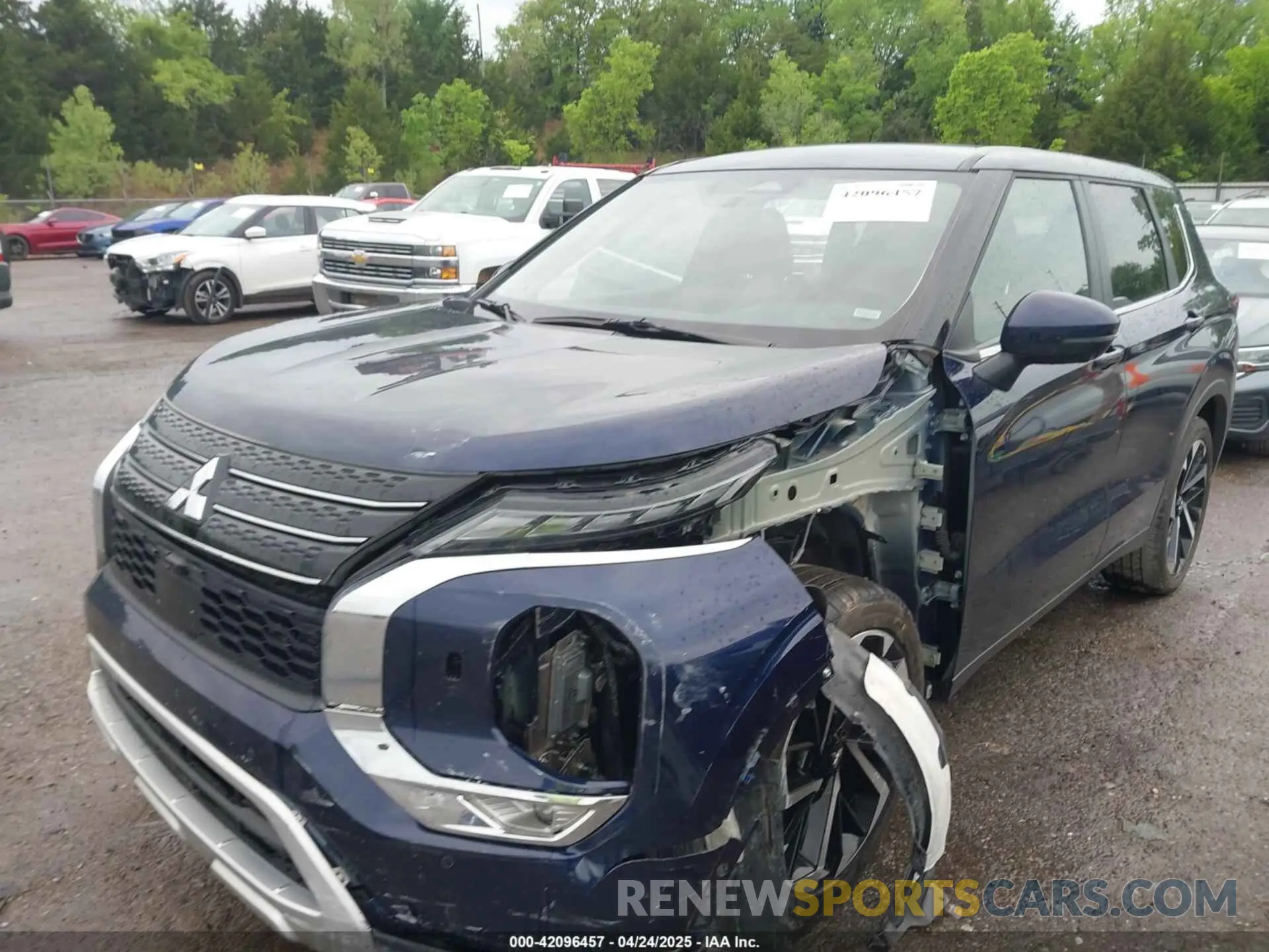 6 fotografías del automóvil dañado JA4J4VA84RZ044404 MITSUBISHI OUTLANDER 2024