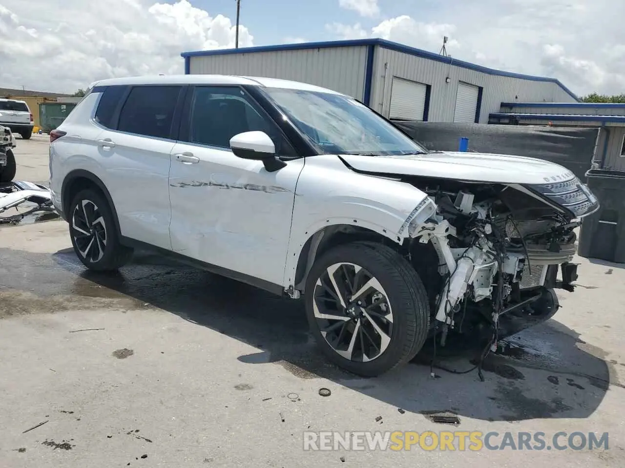 4 fotografías del automóvil dañado JA4J4VA84RZ082618 MITSUBISHI OUTLANDER 2024