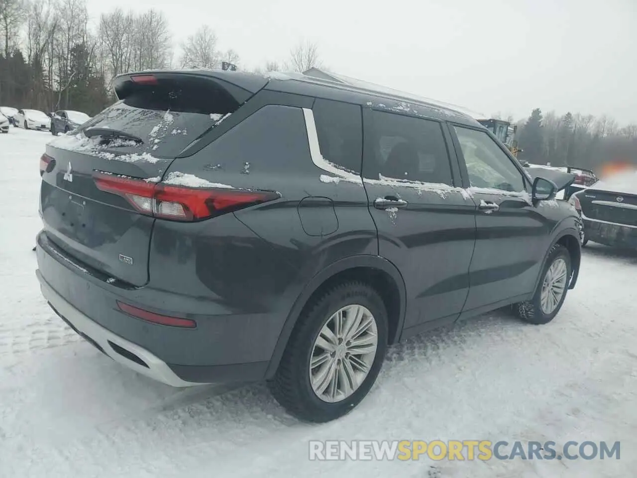 3 fotografías del automóvil dañado JA4J4VA84RZ627488 MITSUBISHI OUTLANDER 2024