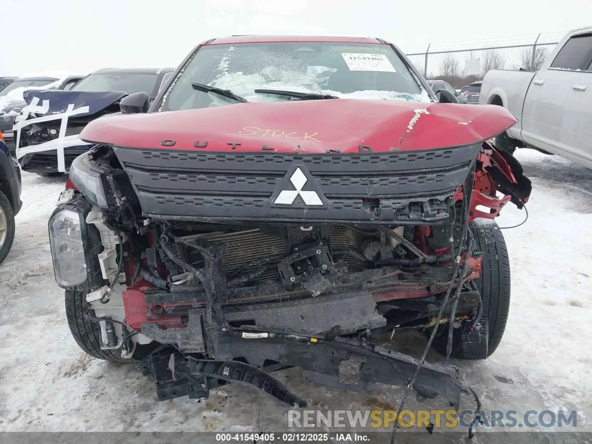 13 fotografías del automóvil dañado JA4J4VA85RZ054990 MITSUBISHI OUTLANDER 2024