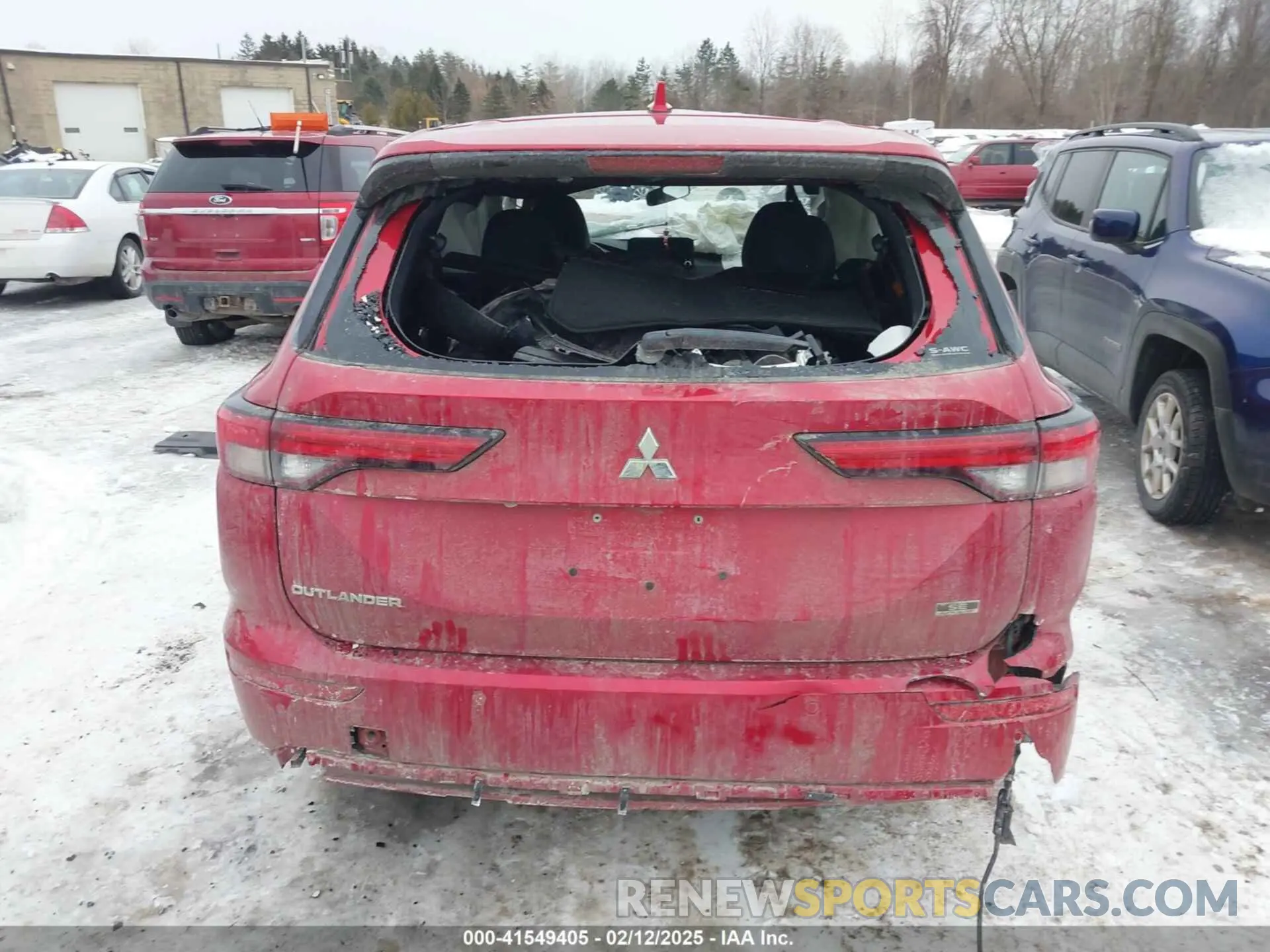 17 fotografías del automóvil dañado JA4J4VA85RZ054990 MITSUBISHI OUTLANDER 2024