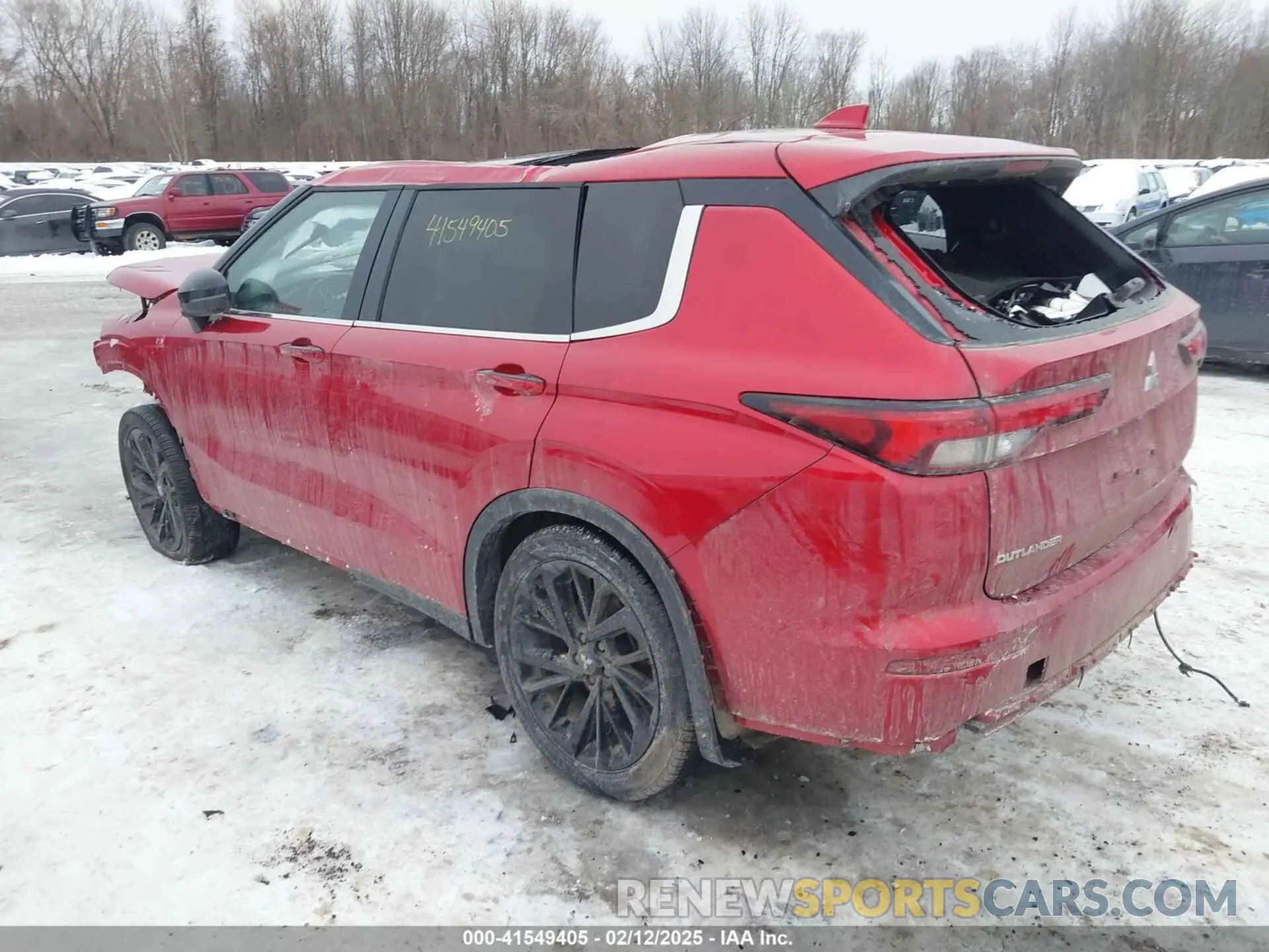 3 fotografías del automóvil dañado JA4J4VA85RZ054990 MITSUBISHI OUTLANDER 2024