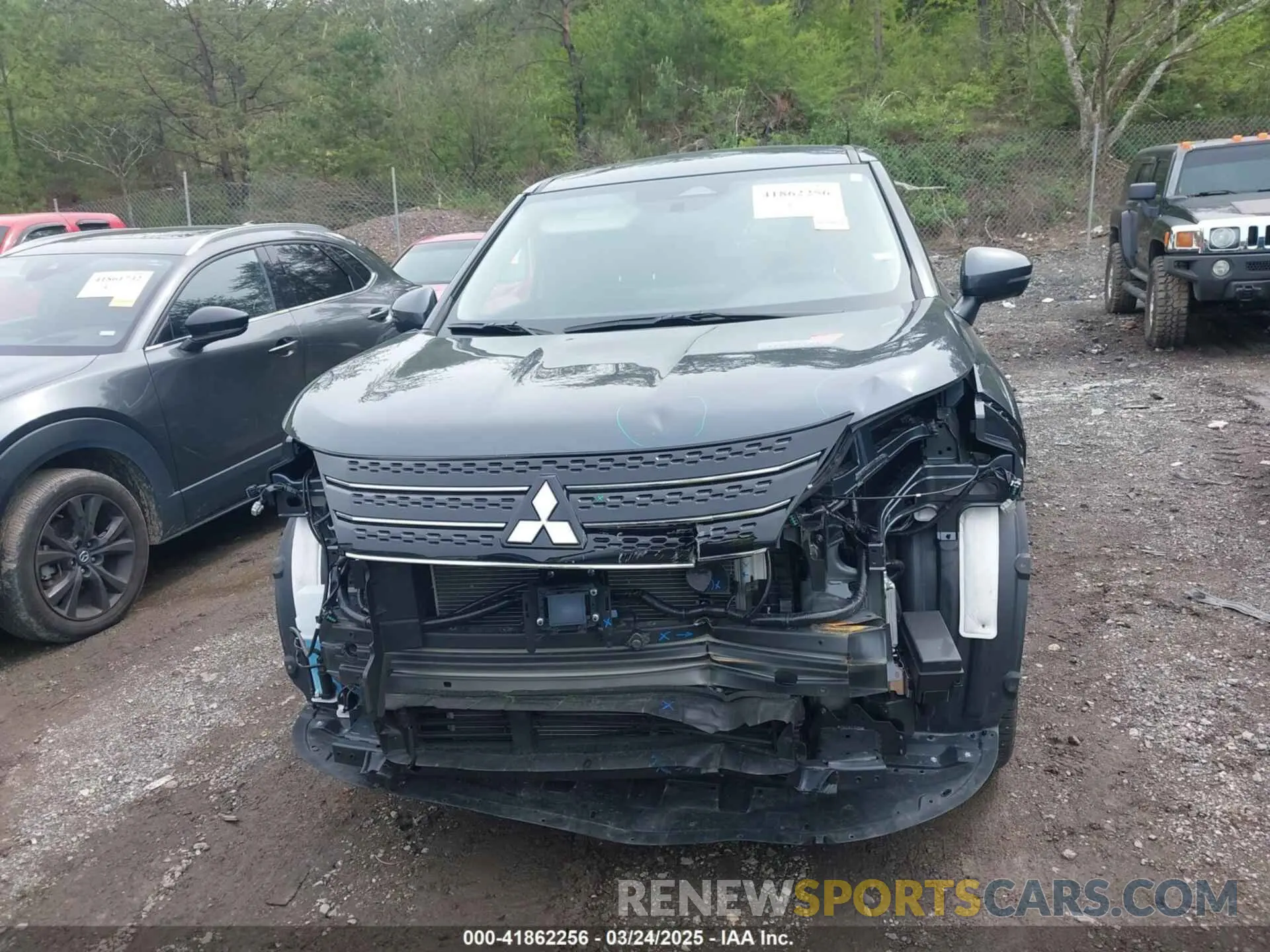 12 fotografías del automóvil dañado JA4J4VA85RZ064998 MITSUBISHI OUTLANDER 2024