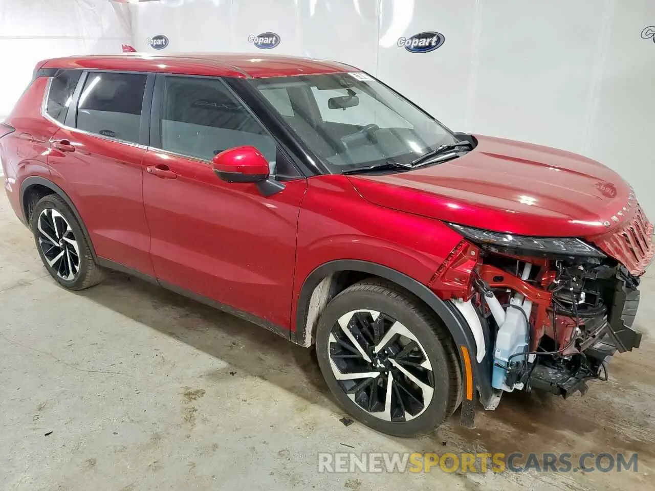 4 fotografías del automóvil dañado JA4J4VA85RZ086757 MITSUBISHI OUTLANDER 2024