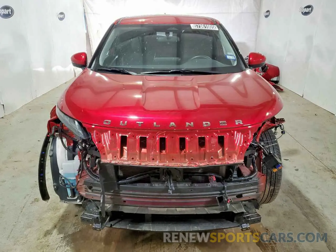 5 fotografías del automóvil dañado JA4J4VA85RZ086757 MITSUBISHI OUTLANDER 2024