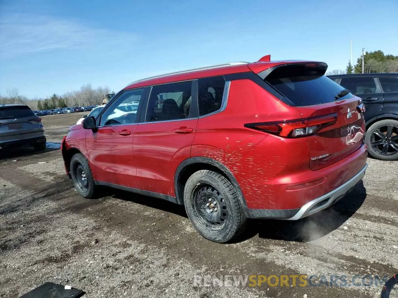 3 fotografías del automóvil dañado JA4J4VA85RZ631498 MITSUBISHI OUTLANDER 2024