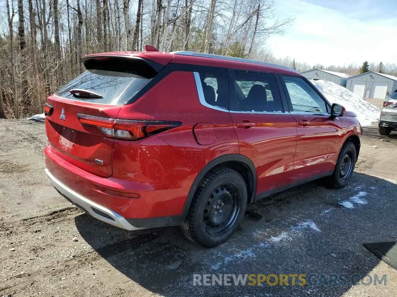 4 fotografías del automóvil dañado JA4J4VA85RZ631498 MITSUBISHI OUTLANDER 2024