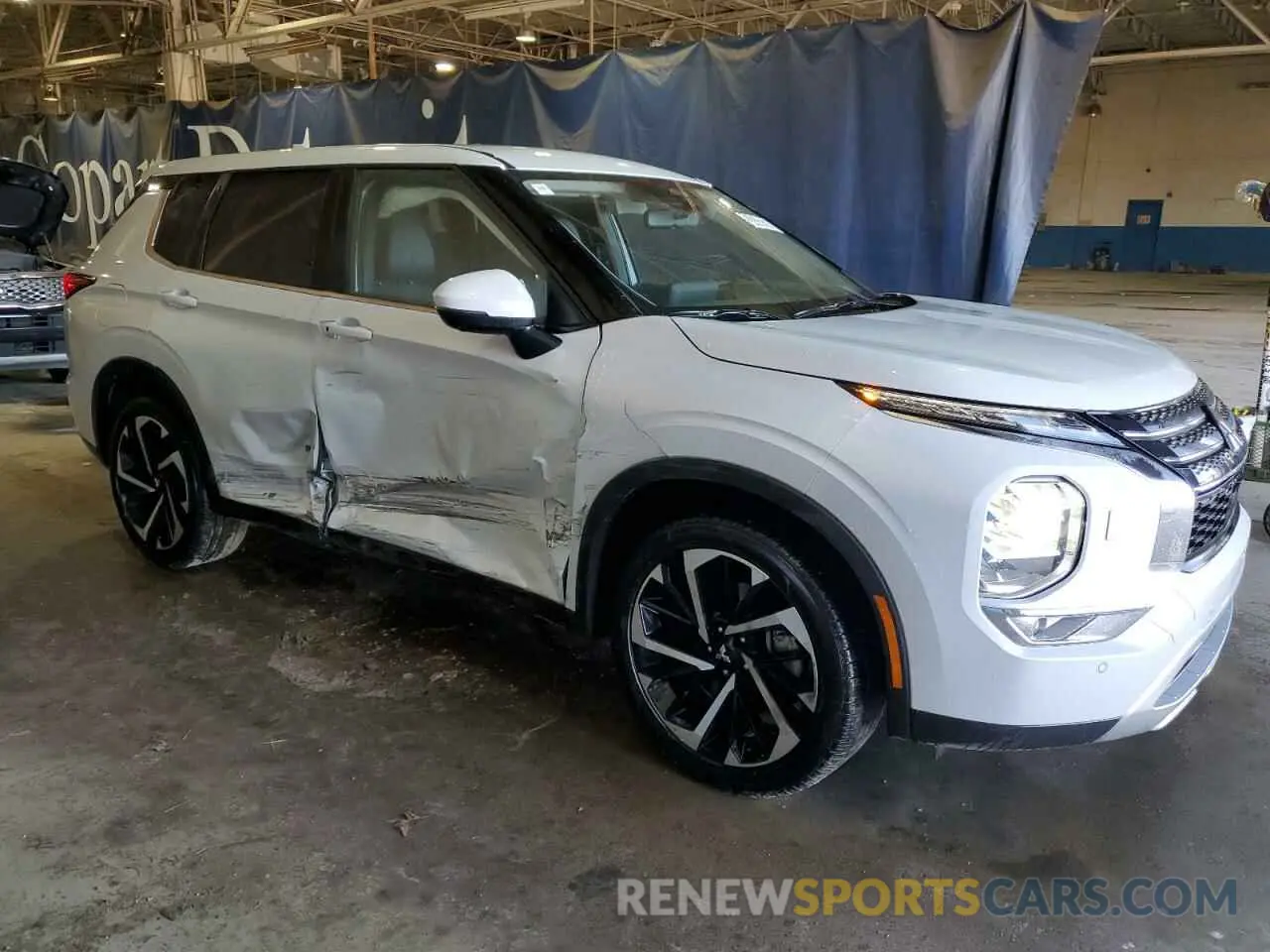 4 fotografías del automóvil dañado JA4J4VA87RZ029735 MITSUBISHI OUTLANDER 2024