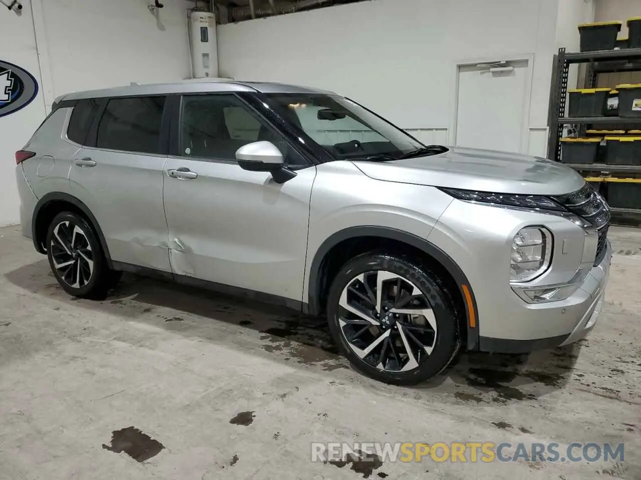 4 fotografías del automóvil dañado JA4J4VA87RZ036703 MITSUBISHI OUTLANDER 2024