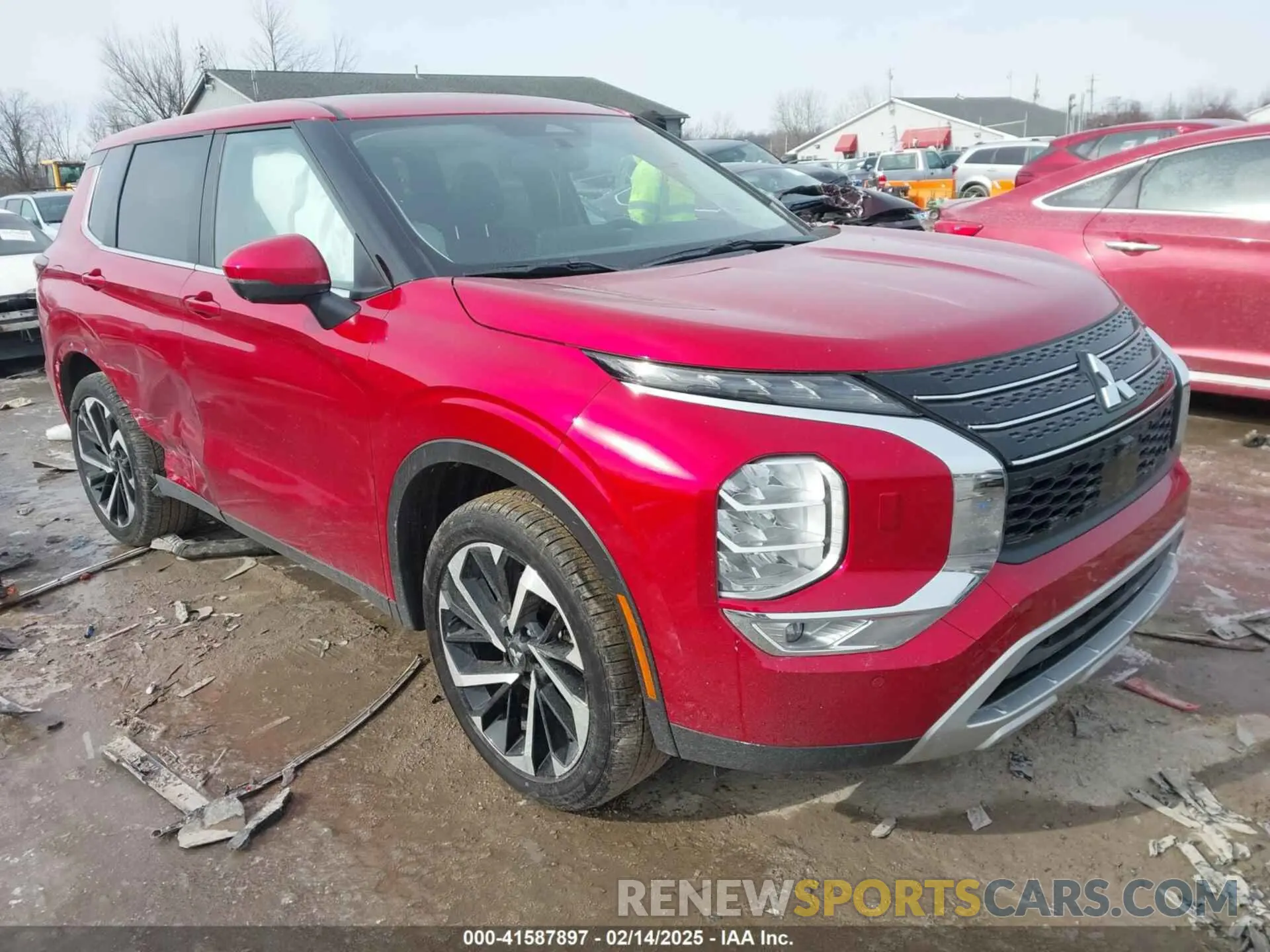 1 fotografías del automóvil dañado JA4J4VA88RZ025614 MITSUBISHI OUTLANDER 2024