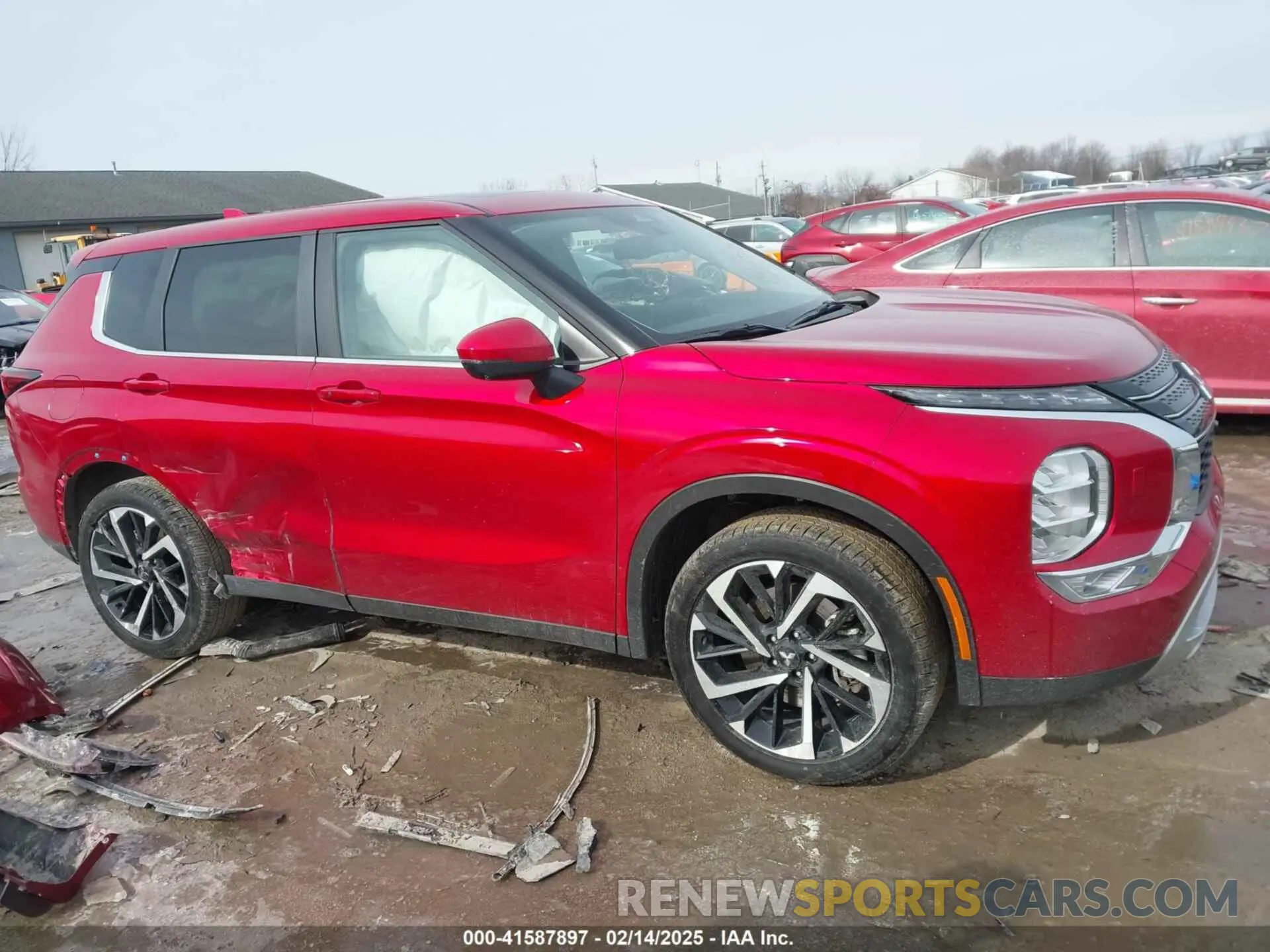 13 fotografías del automóvil dañado JA4J4VA88RZ025614 MITSUBISHI OUTLANDER 2024