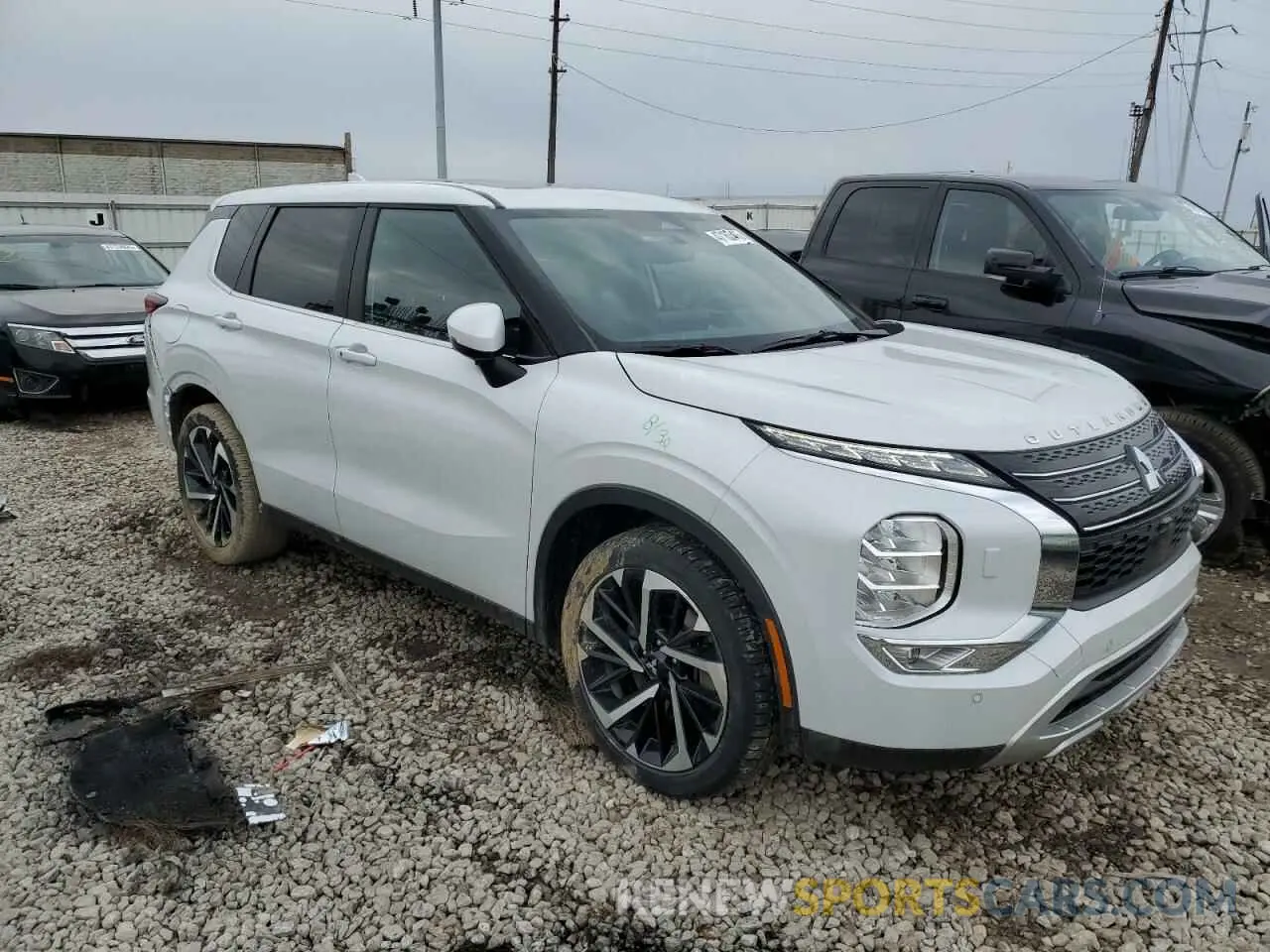 4 fotografías del automóvil dañado JA4J4VA89RZ021359 MITSUBISHI OUTLANDER 2024