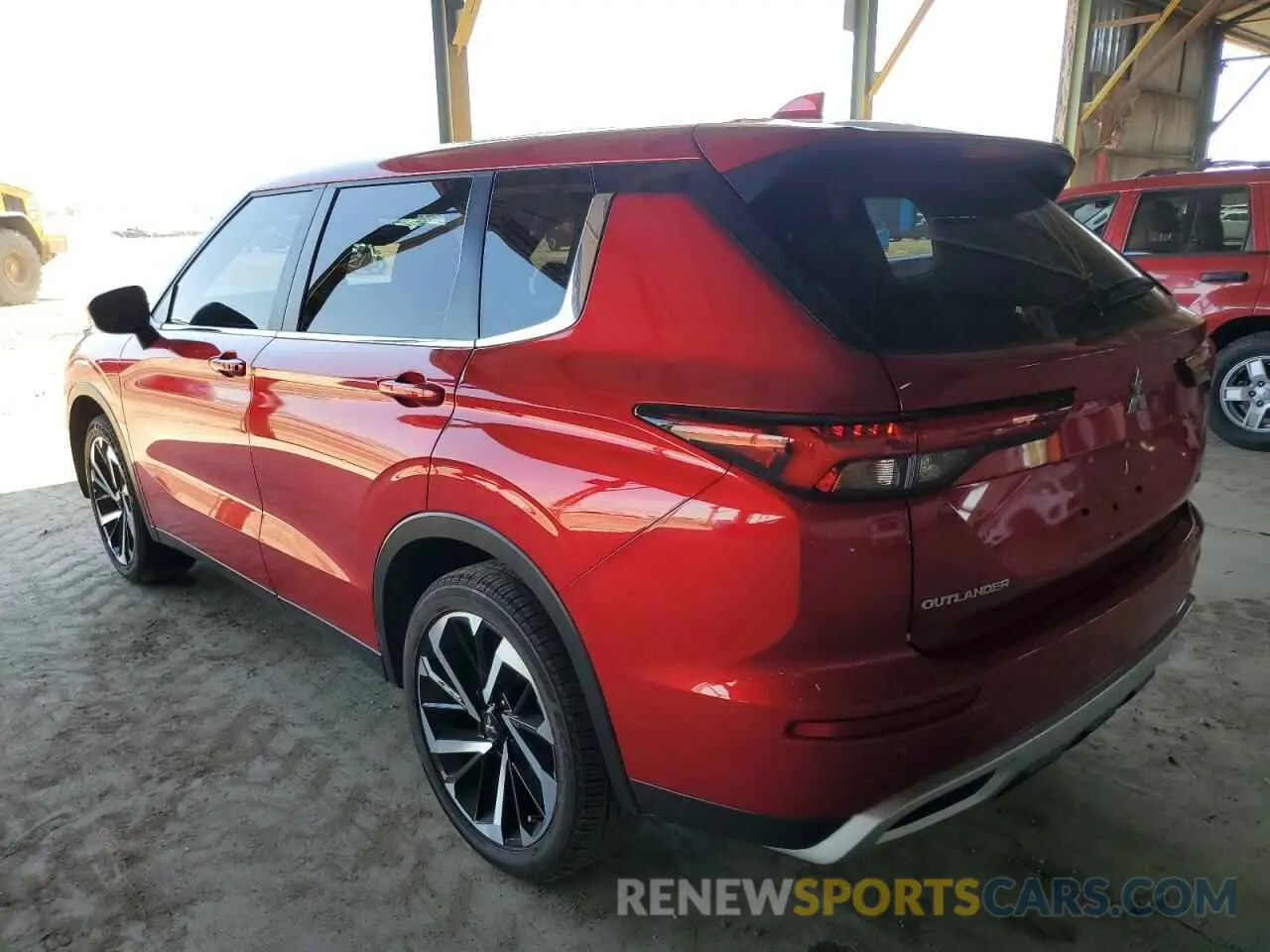 2 fotografías del automóvil dañado JA4J4VA89RZ040056 MITSUBISHI OUTLANDER 2024