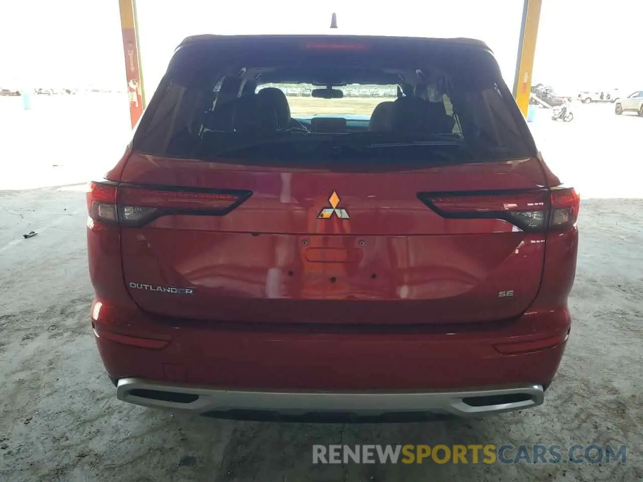 6 fotografías del automóvil dañado JA4J4VA89RZ040056 MITSUBISHI OUTLANDER 2024