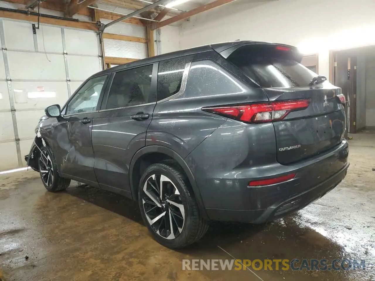 2 fotografías del automóvil dañado JA4J4VA89RZ083408 MITSUBISHI OUTLANDER 2024