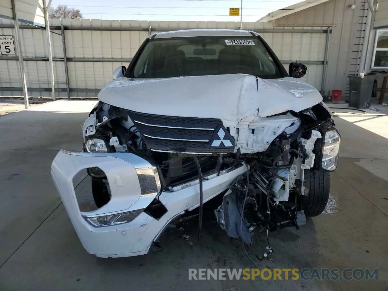 5 fotografías del automóvil dañado JA4J4VA8XRZ052037 MITSUBISHI OUTLANDER 2024