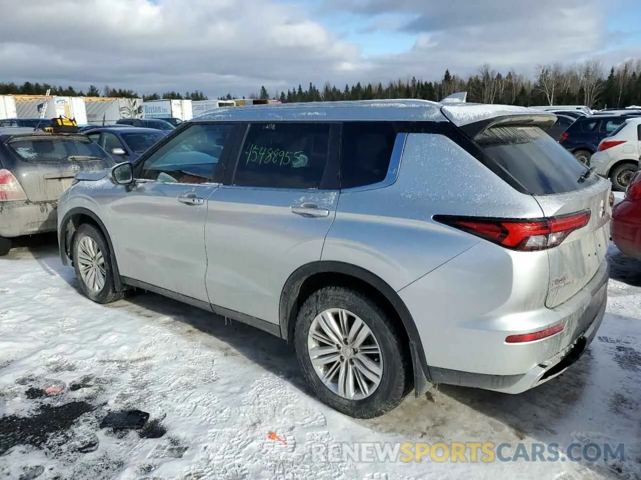2 fotografías del automóvil dañado JA4J4VA8XRZ608024 MITSUBISHI OUTLANDER 2024