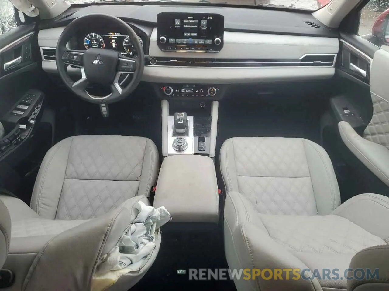8 fotografías del automóvil dañado JA4J4WA81RZ029073 MITSUBISHI OUTLANDER 2024
