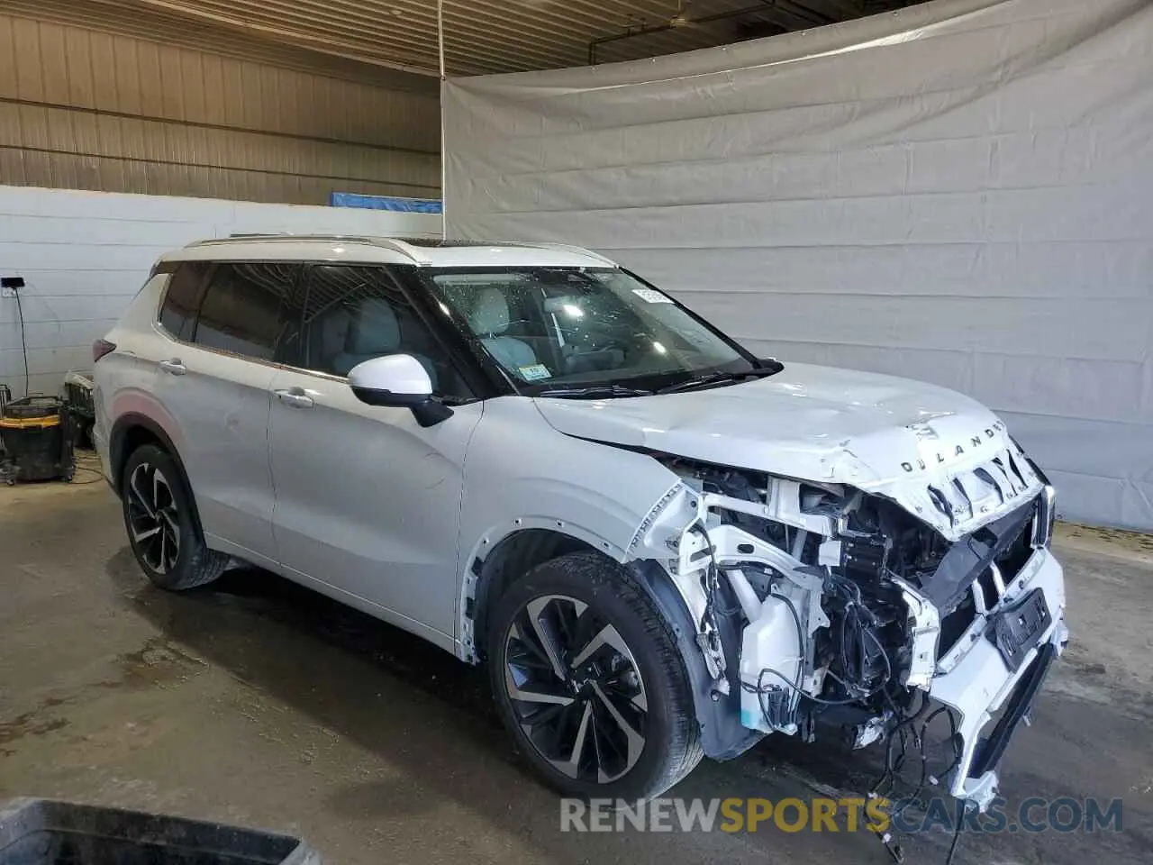 4 fotografías del automóvil dañado JA4J4WA82RZ008927 MITSUBISHI OUTLANDER 2024