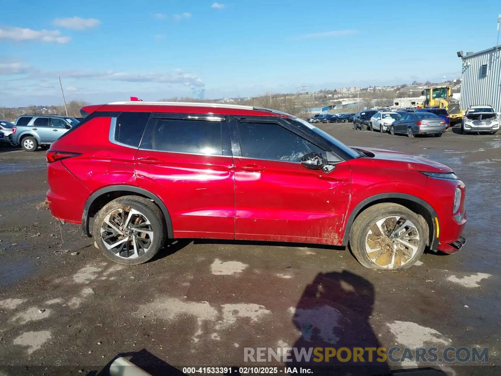 14 fotografías del automóvil dañado JA4J4WA84RZ015216 MITSUBISHI OUTLANDER 2024