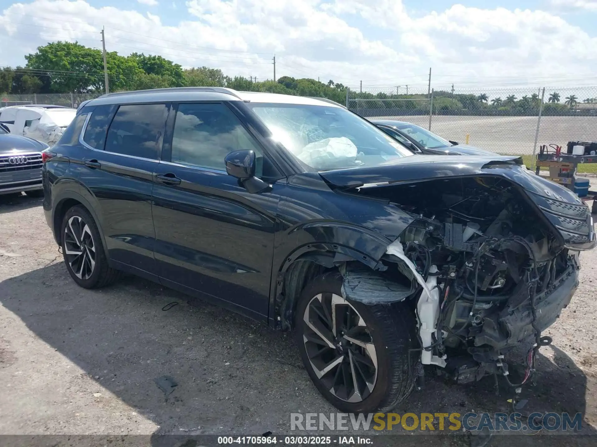1 fotografías del automóvil dañado JA4J4WA84RZ039385 MITSUBISHI OUTLANDER 2024