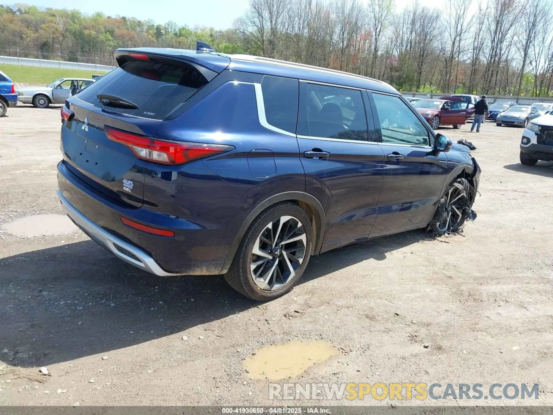 4 fotografías del automóvil dañado JA4J4WA84RZ072693 MITSUBISHI OUTLANDER 2024
