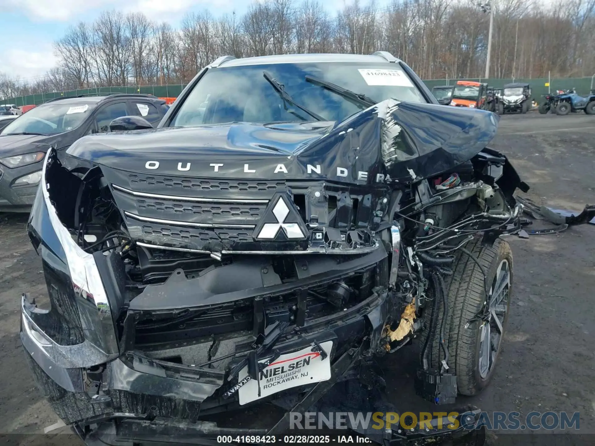 11 fotografías del automóvil dañado JA4J4WA86RZ036102 MITSUBISHI OUTLANDER 2024