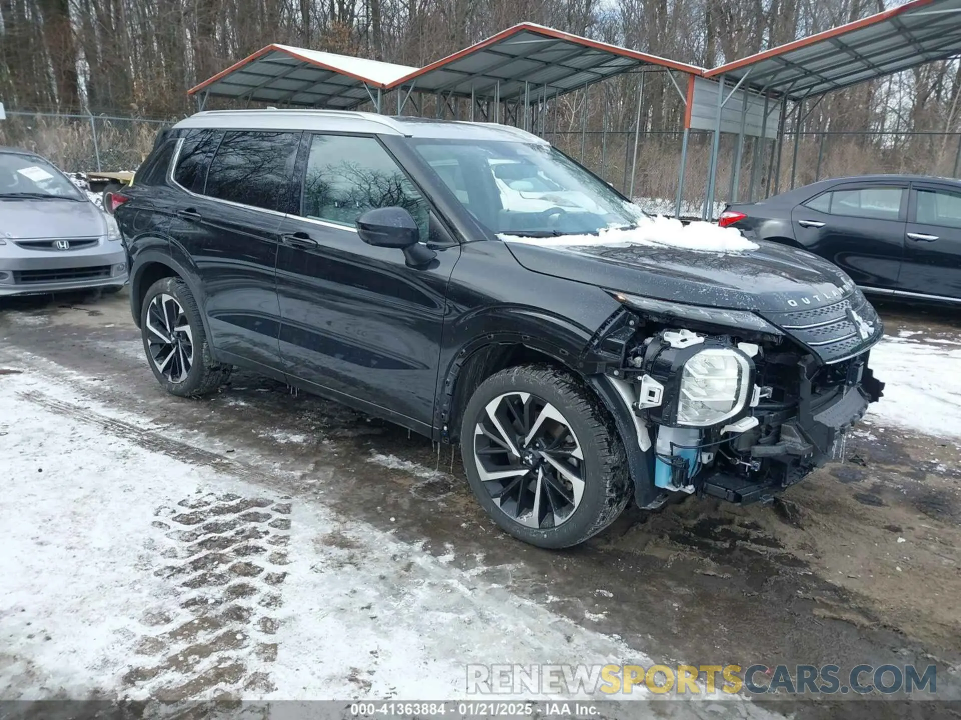 1 fotografías del automóvil dañado JA4J4WA87RZ030521 MITSUBISHI OUTLANDER 2024