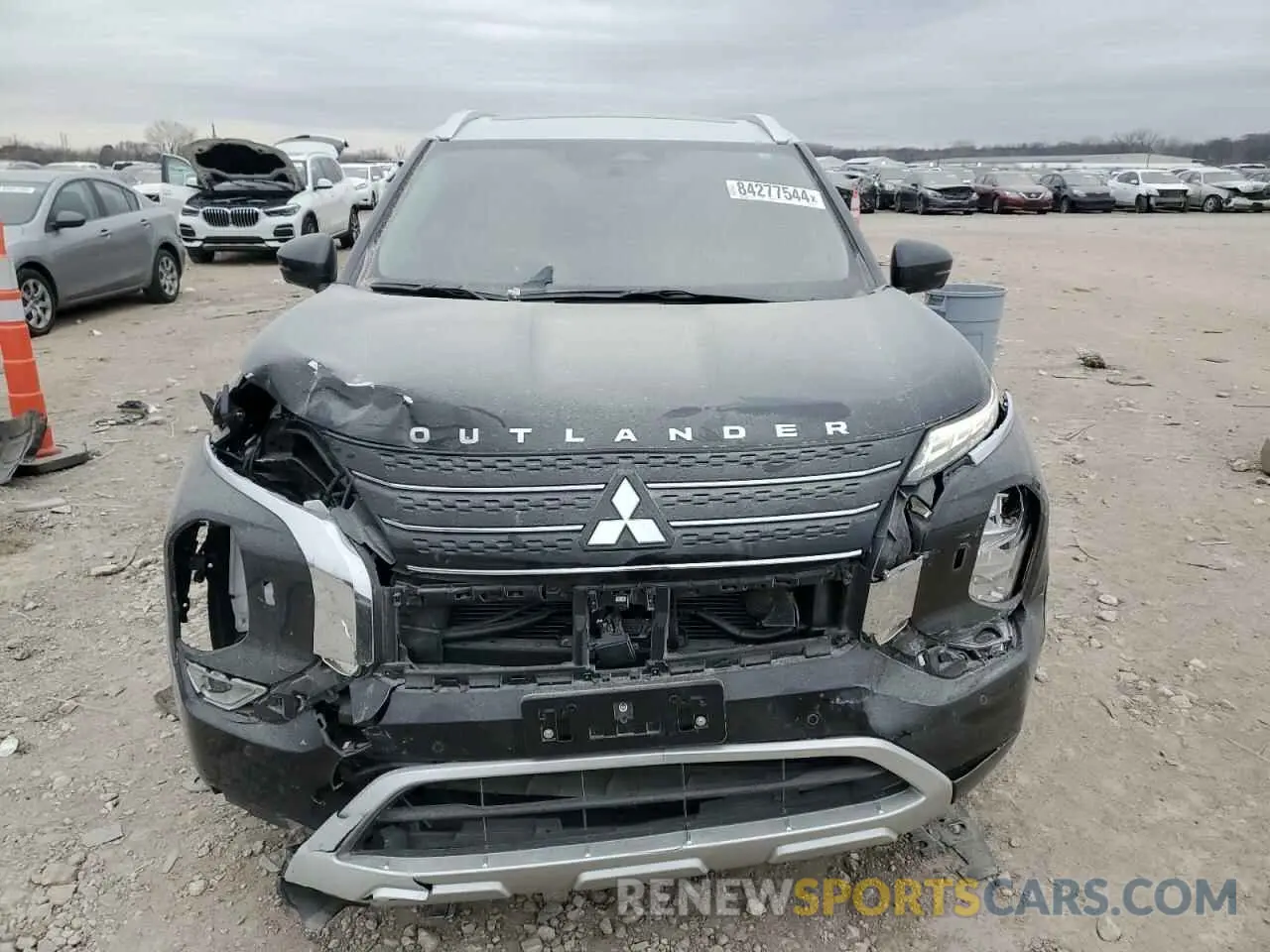 5 fotografías del automóvil dañado JA4J4WA87RZ035248 MITSUBISHI OUTLANDER 2024
