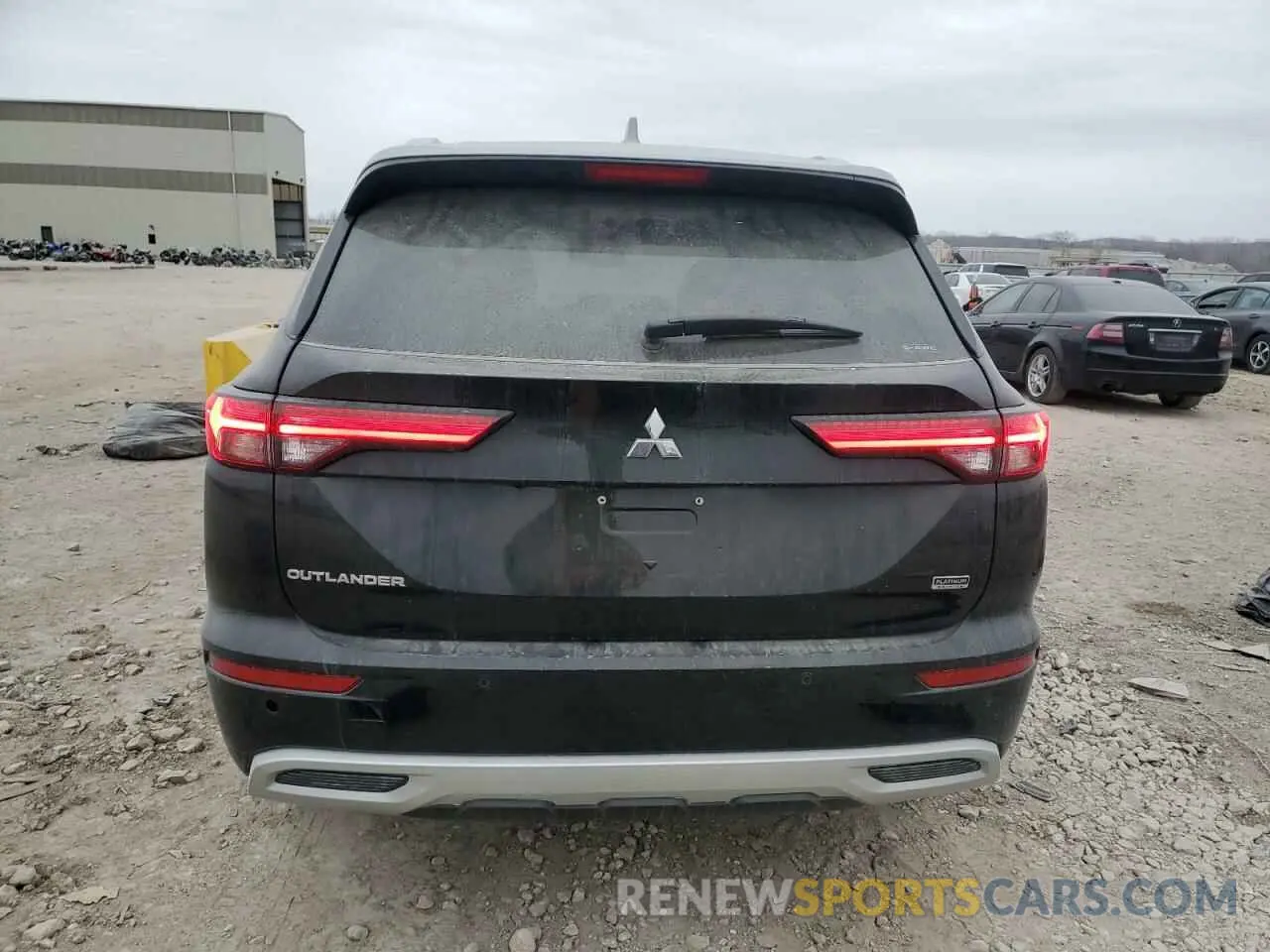 6 fotografías del automóvil dañado JA4J4WA87RZ035248 MITSUBISHI OUTLANDER 2024