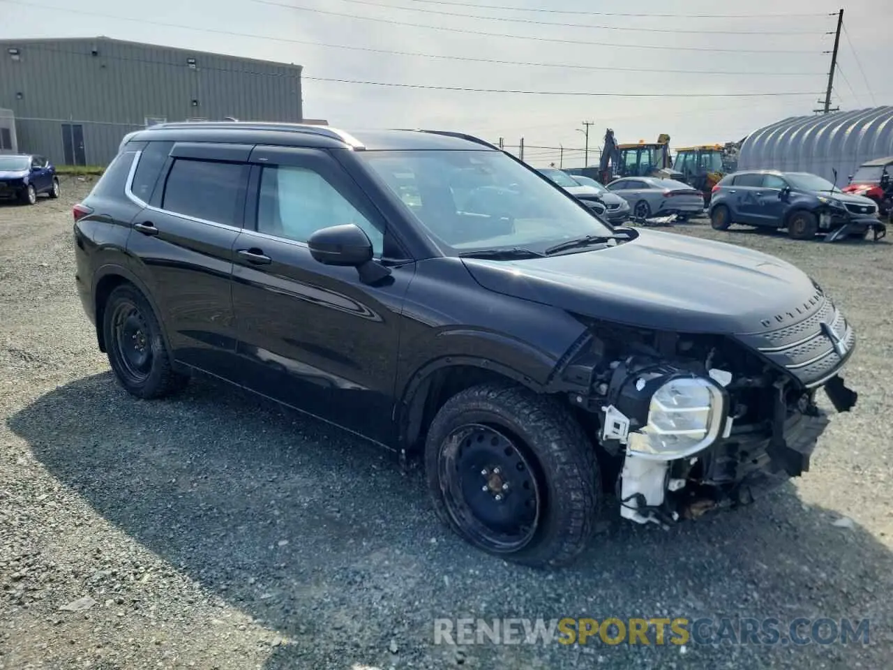 4 fotografías del automóvil dañado JA4J4WA87RZ602204 MITSUBISHI OUTLANDER 2024