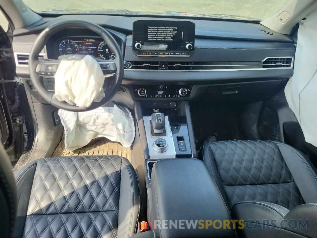 8 fotografías del automóvil dañado JA4J4WA87RZ602204 MITSUBISHI OUTLANDER 2024