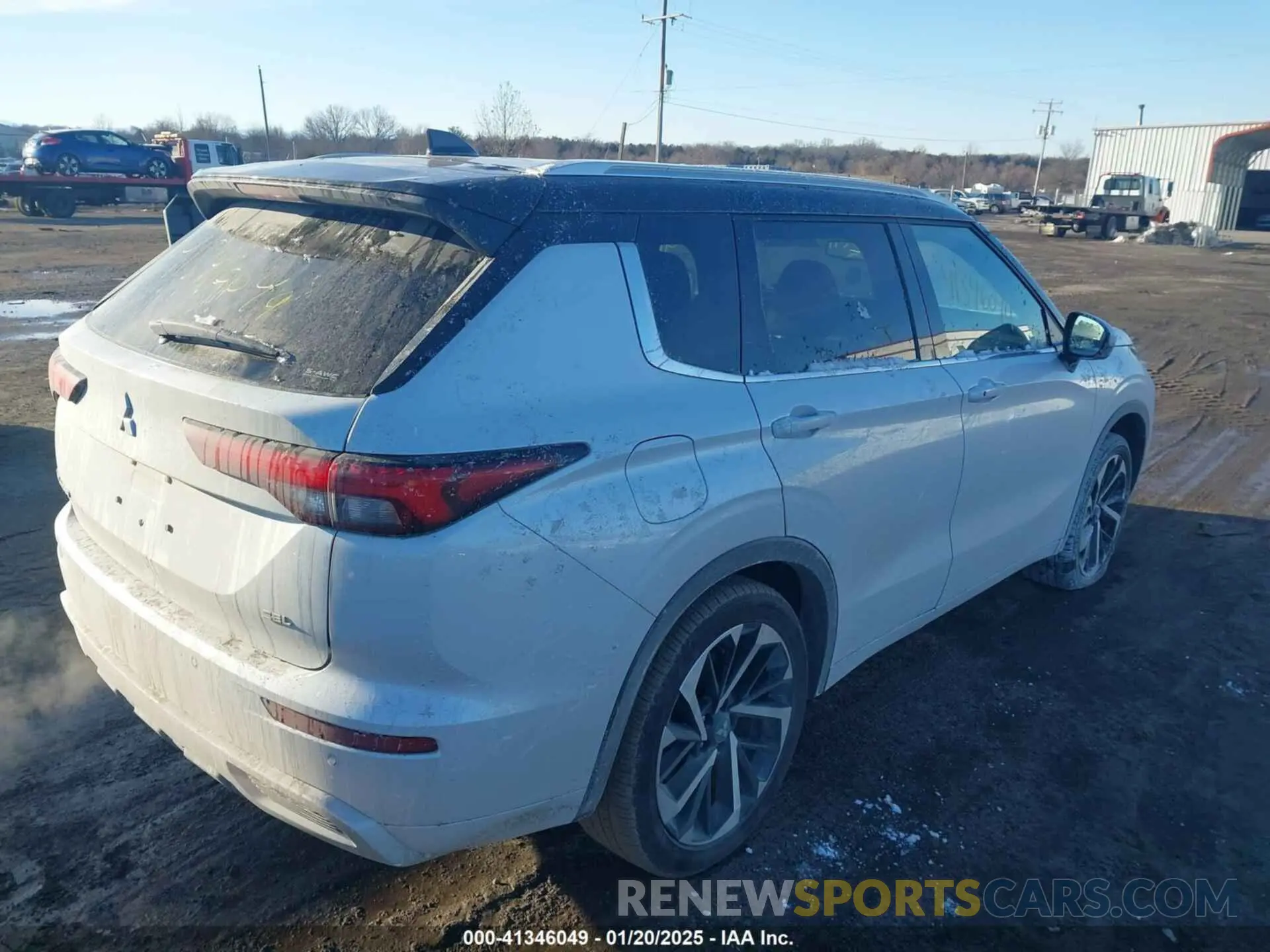 4 fotografías del automóvil dañado JA4J4WA8XRZ003510 MITSUBISHI OUTLANDER 2024