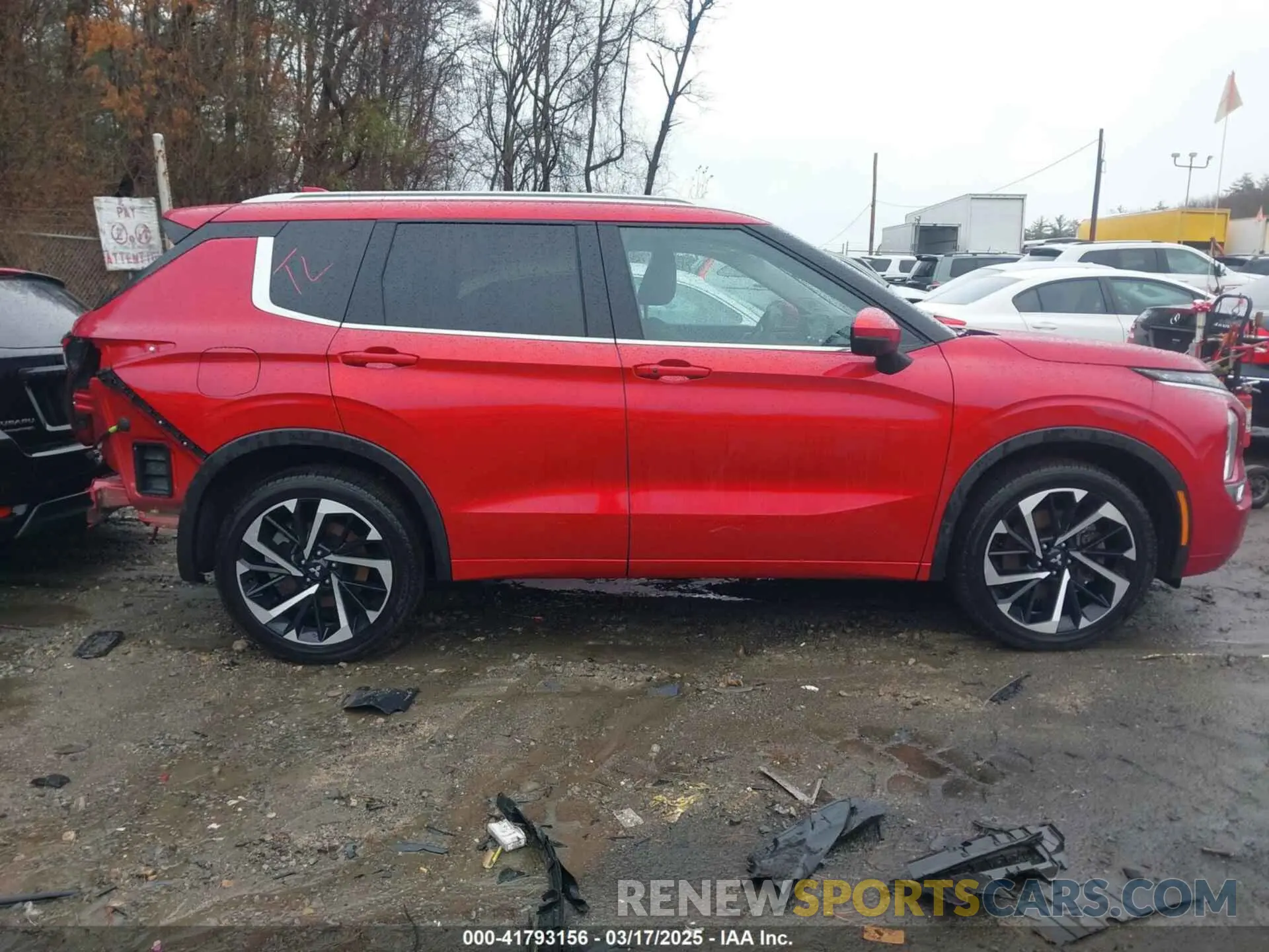 13 fotografías del automóvil dañado JA4J4WA8XRZ056028 MITSUBISHI OUTLANDER 2024
