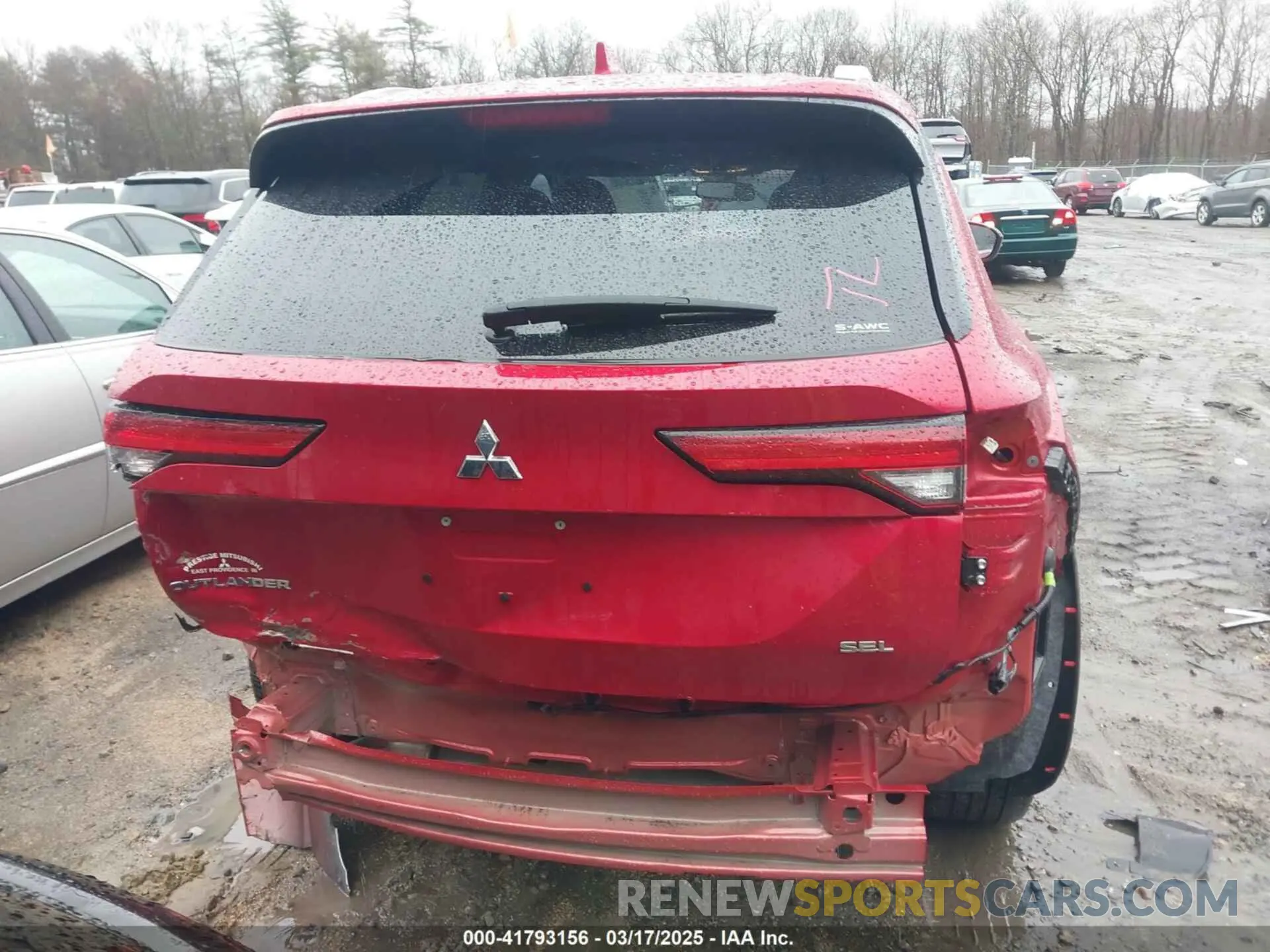 16 fotografías del automóvil dañado JA4J4WA8XRZ056028 MITSUBISHI OUTLANDER 2024