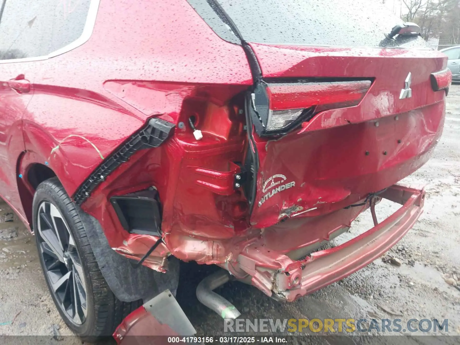 6 fotografías del automóvil dañado JA4J4WA8XRZ056028 MITSUBISHI OUTLANDER 2024