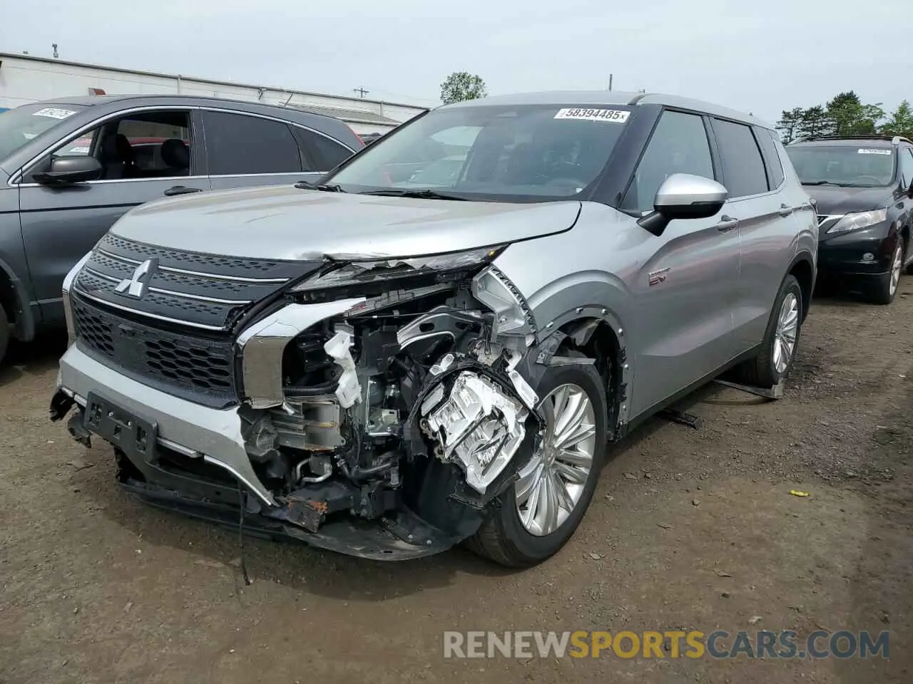 1 fotografías del automóvil dañado JA4T5UA91RZ049357 MITSUBISHI OUTLANDER 2024