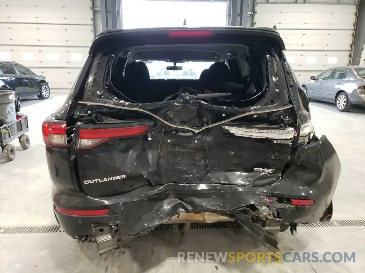 6 fotografías del automóvil dañado JA4T5UA95RZ049863 MITSUBISHI OUTLANDER 2024