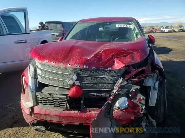 11 fotografías del automóvil dañado JA4T5VA94RZ024717 MITSUBISHI OUTLANDER 2024