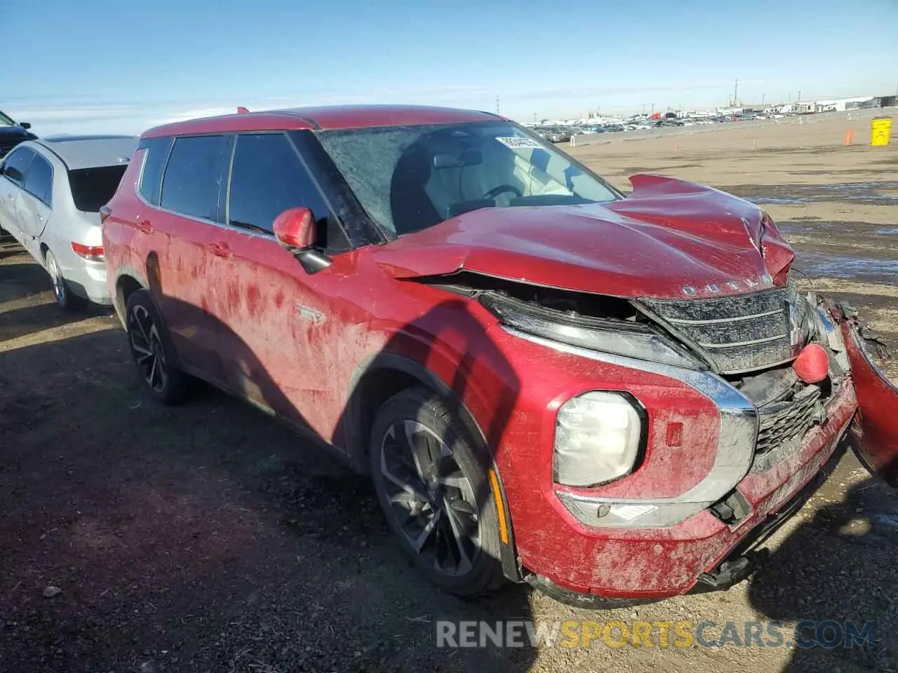 4 fotografías del automóvil dañado JA4T5VA94RZ024717 MITSUBISHI OUTLANDER 2024